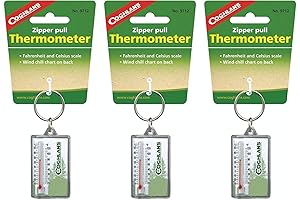 Coghlan's Thermometer Zipper Pulls (3-Pack)