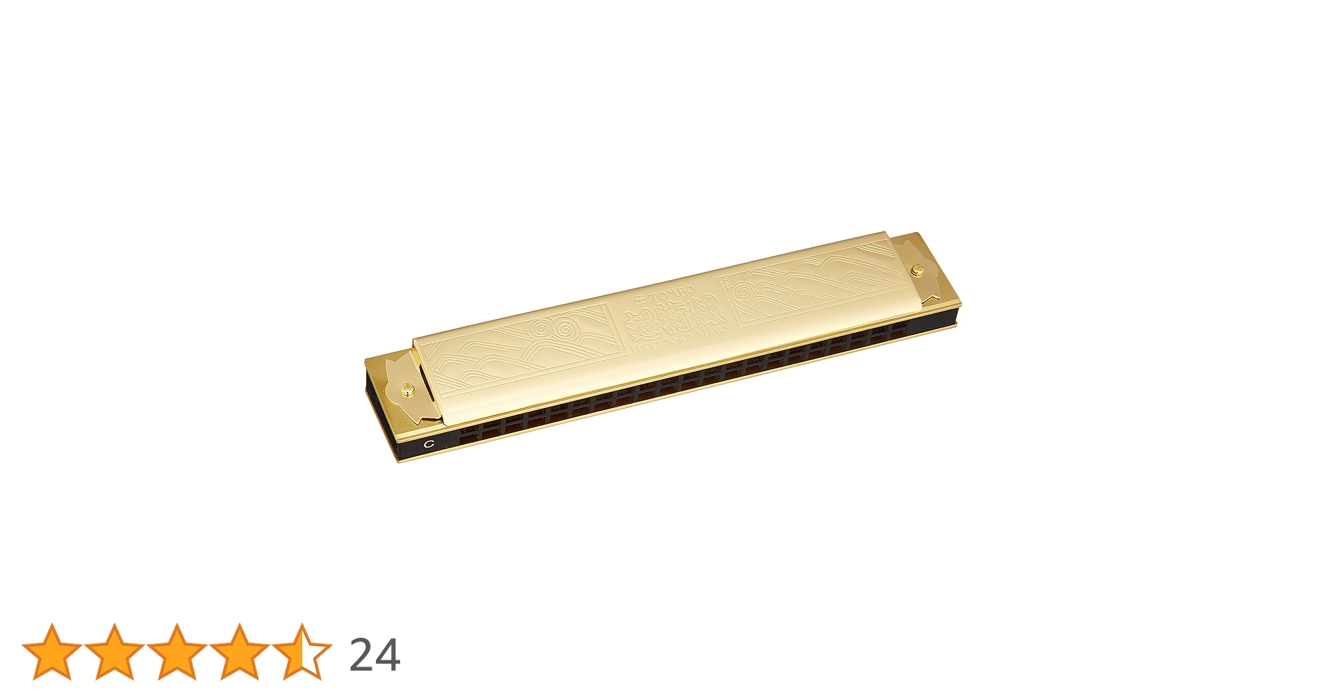 トンボ　複音ハーモニカ　超特級　1921Gm　新品　21穴　金メッキ　TOMBO Amazon.co.jp: TOMBO(トンボ) 複音ハーモニカ 超特級 1921G
