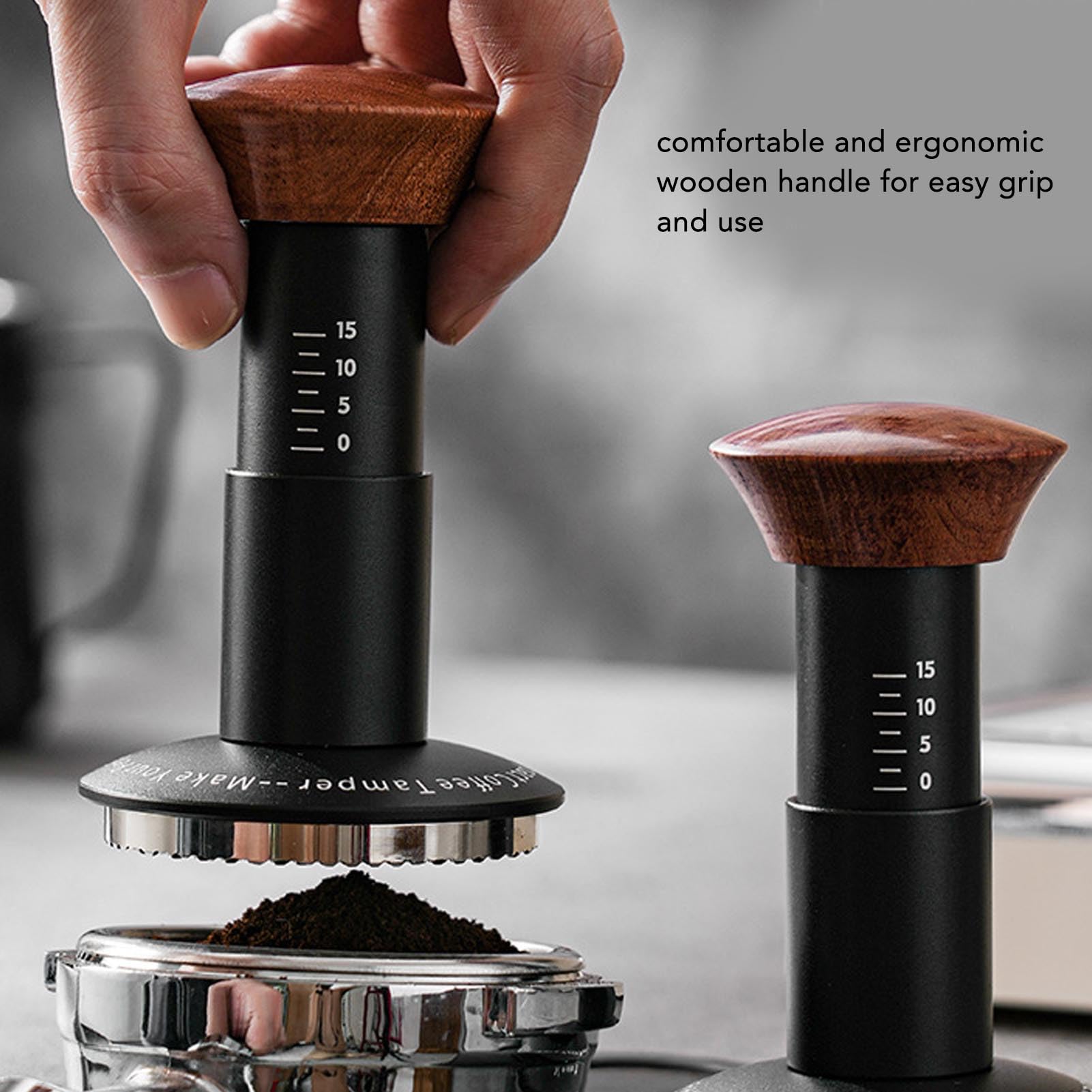 Cryfokt Versatile Spring Loaded Tamper Compatto Macina Caffè Facilmente
