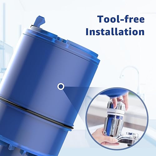 Miniatura 7 de Overbest Filtro de agua certificado NSF, repuesto para filtro de agua Pur Faucet Pur, modelo de grifo PurPLUS FM-2500V, FM-3700, PFM150W, PFM350V,