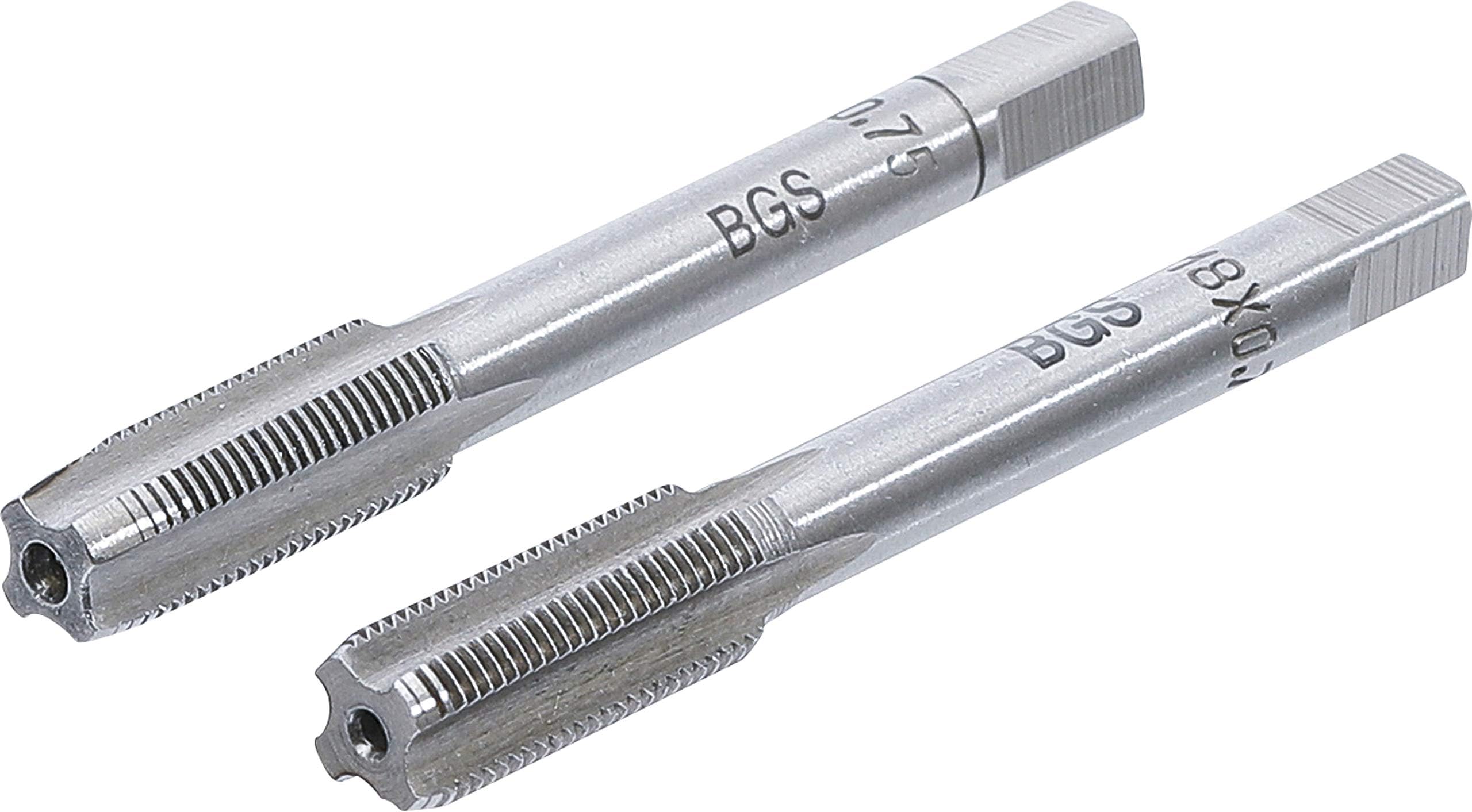 BGS 1900-M8X0.75-B | Tap Set | Starter and Plug Tap | M8 x 0.75 | 2 pcs.
