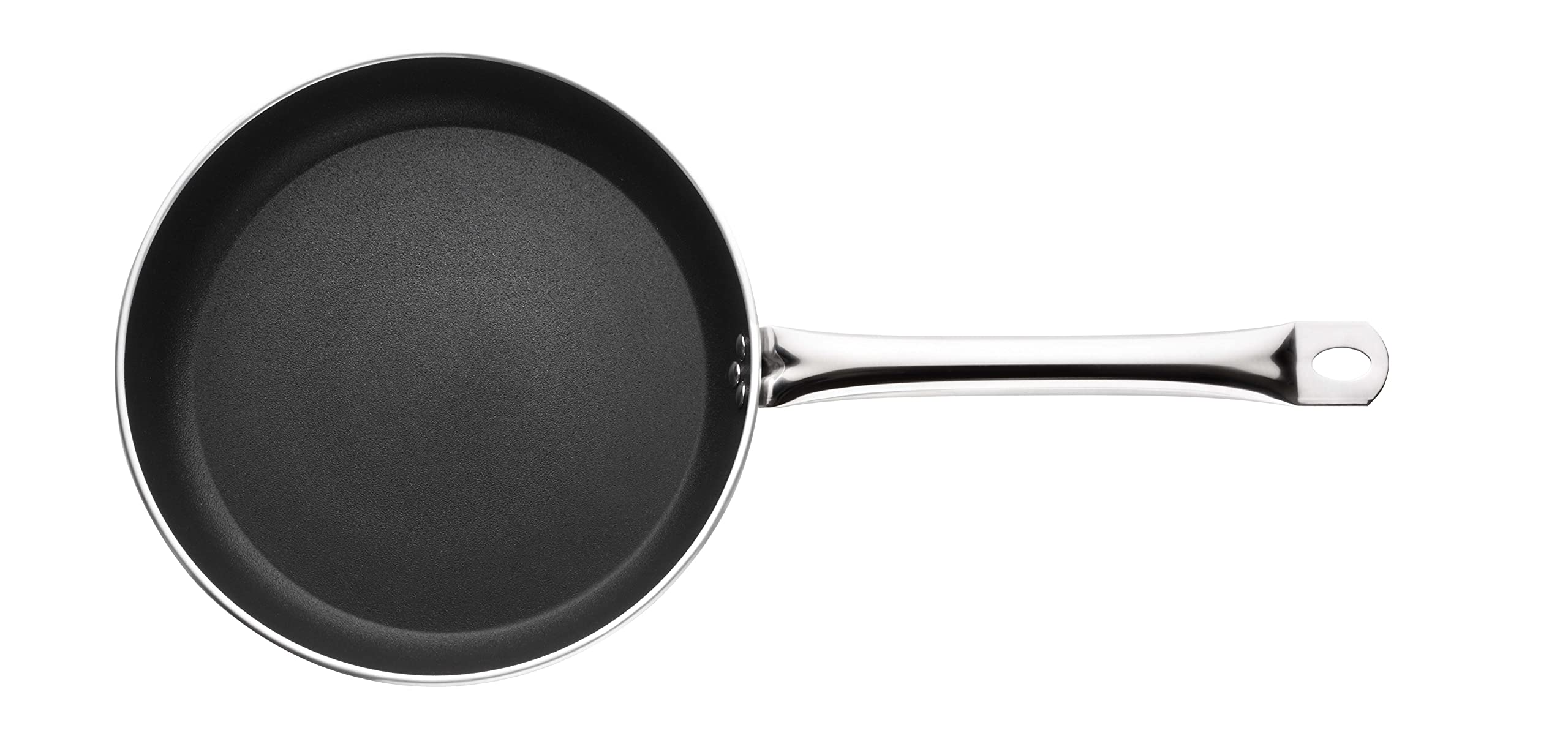 Pintinox Padella Alluminio Serie Natura, Antiaderente Effetto Pietra, Adatta All'induzione, Diametro 24 cm
