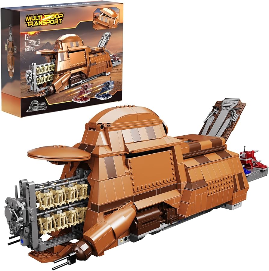スターウォーズ　MTT ナブーバトルフィールド Amazon.com: BuildingBoat Battle Trade Federation Droid Ship