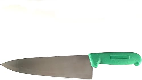 Miniatura 1 de Cuchillo de chef de 8 pulgadas, elige tu color, cubiertos de cocina comercial afilados de afeitar, cuchillos de cocina (verde)