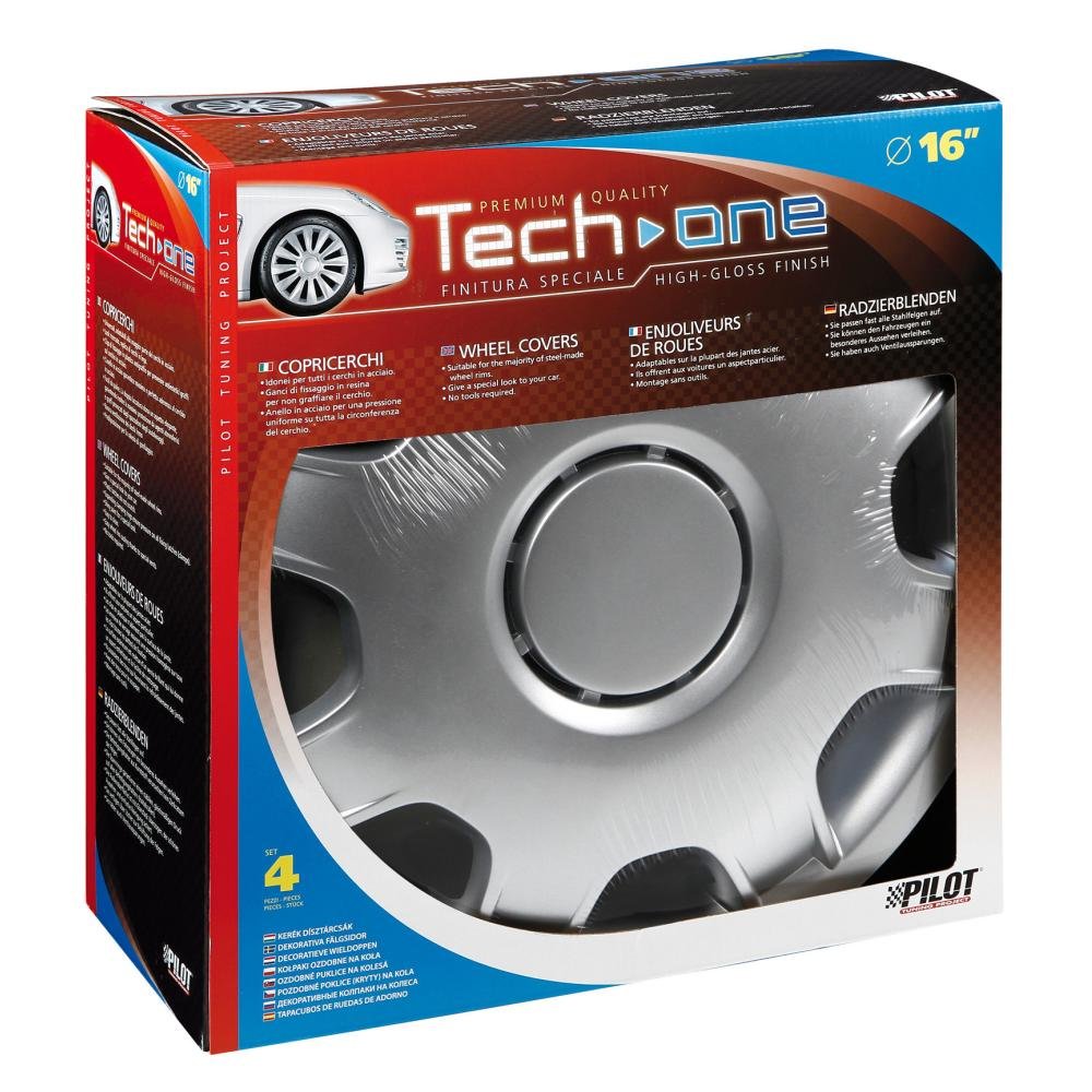 LAMPA Copricerchi 16" pollici Serie/Kit argento Copricerchi Auto 31536