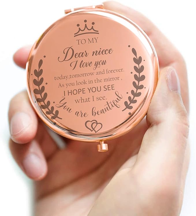 Espejo compacto Soulpetals para sobrina miniatura 6
