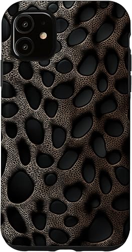 Miniatura 10 de Funda para iPhone 11 Pro Max con estampado de leopardo negro para mujer