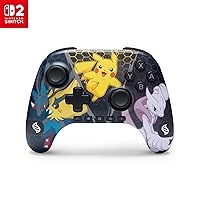 Vista 11 de PowerA Advantage Wired Controller for Nintendo Switch 2 - Black, Officially Licensed, Hall Effects, Mappable Buttons, Pro Controller, C Button, Negro