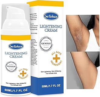 Intimate Areas Skin Lightening Cream for Private Parts, Underarm, Intimate Area, Bikini Area, Inner Thighs, Knees, Elbows, Bleach Skin Bleaching Whitening Cream For Body