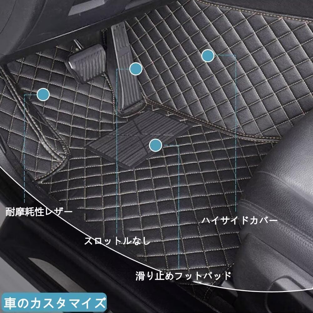Amazon.co.jp: ベンツ GLC X254 2023年3月~現行 専用 フロアマット 3D