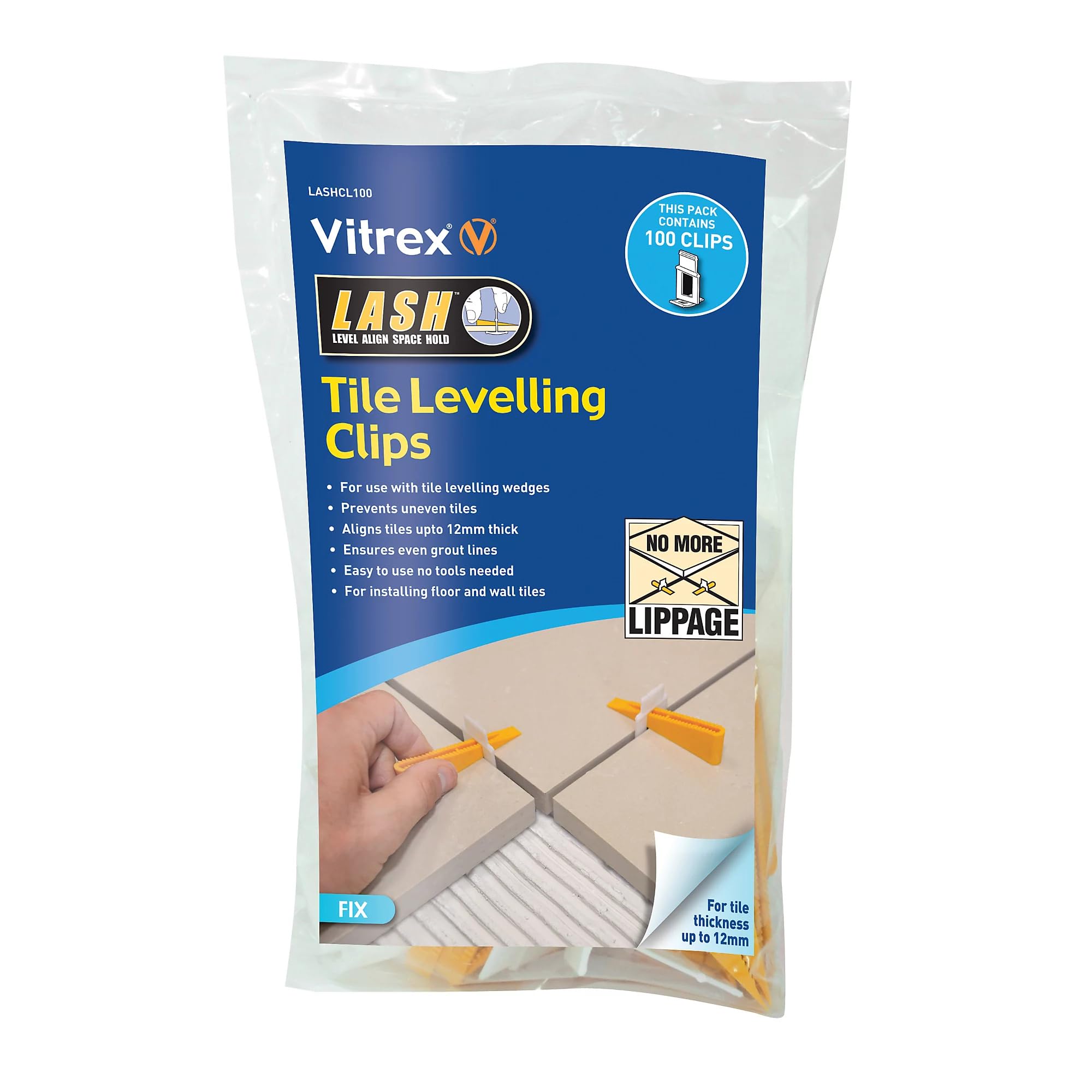 Vitrex LASHWD100 Lash Wedges (Pack 100)