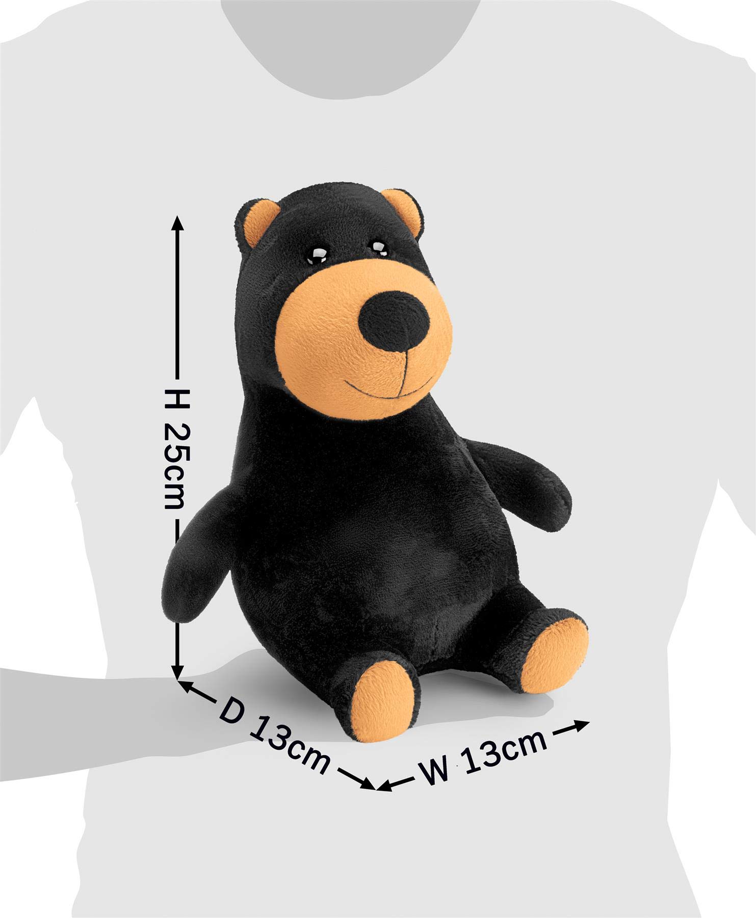 Orsacchiotto Peluche Arcobaleno 25 Cm – Mousehouse: Morbido, Lavabile E Perfetto Per Coccole E Regali