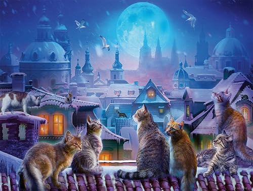 Miniatura 2 de Buffalo Games - Assembly of Cats - Rompecabezas de 750 piezas para adultos, rompecabezas desafiante perfecto para noches de juego - Tamaño acabado