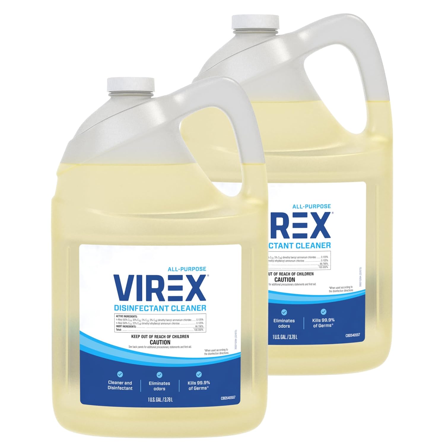 VIREX CBD540557 All Purpose Disinfectant Cleaner - Kills 99 9 of Germs and Eliminates Odors Ready-to-Use Liquid Refill