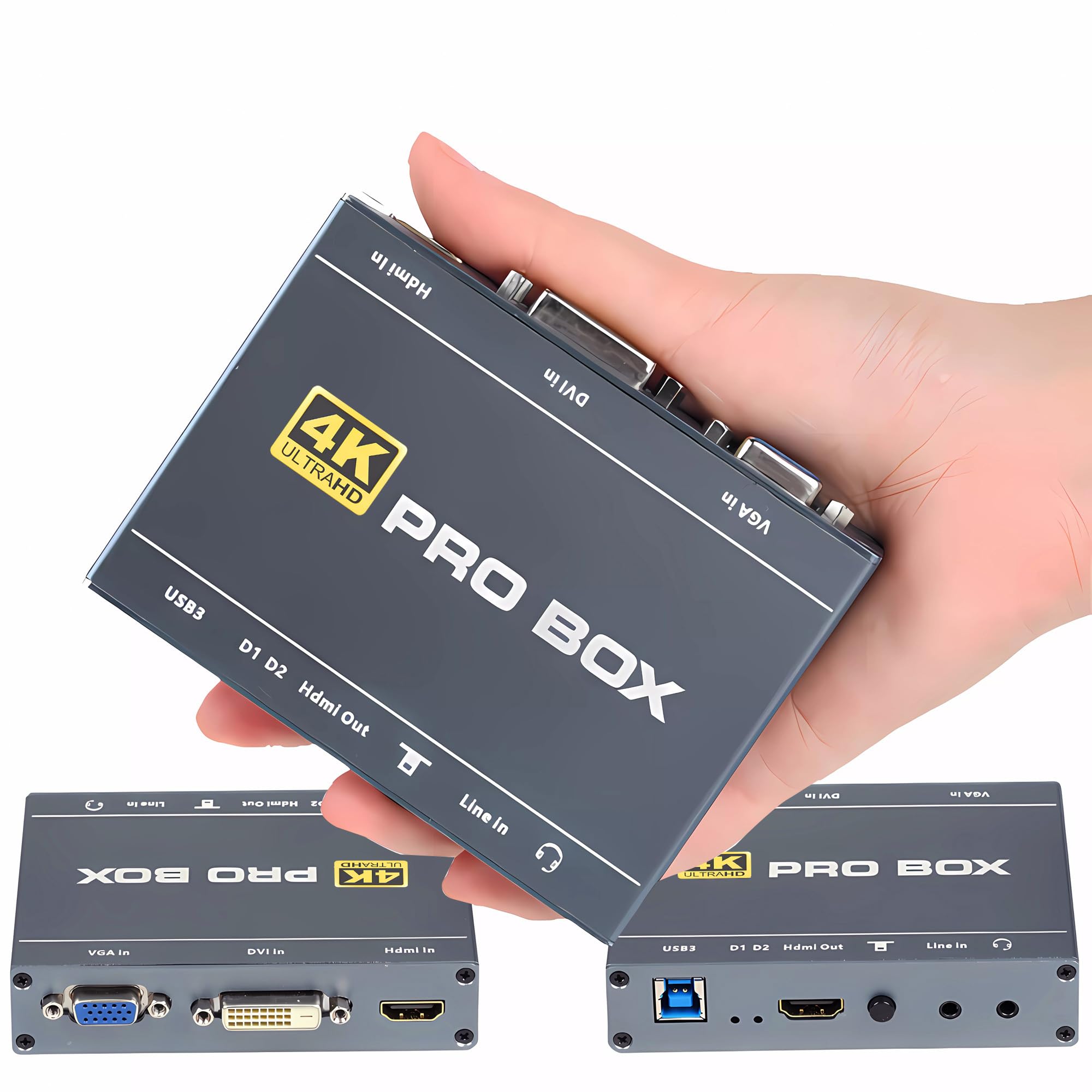 Amazon.co.jp: 4K DVIビデオキャプチャカード、VGAビデオキャプチャ