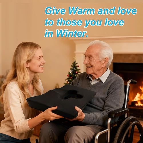 Miniatura 3 de Cojín de asiento de silla de ruedas de gel, cojines de dolor de cama para glúteos, alivia la ciática, espalda, coxis, alivio del dolor de presión y