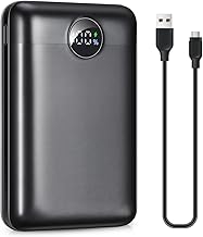 Air-Conditioned Work Clothes, Dedicated Battery, USB Output, Up to 12 V, Compatible with Boost Fans for Air Conditioning Clothes, Large Capacity, Quick Charging, QC3.0 Compatible, USB Type-C