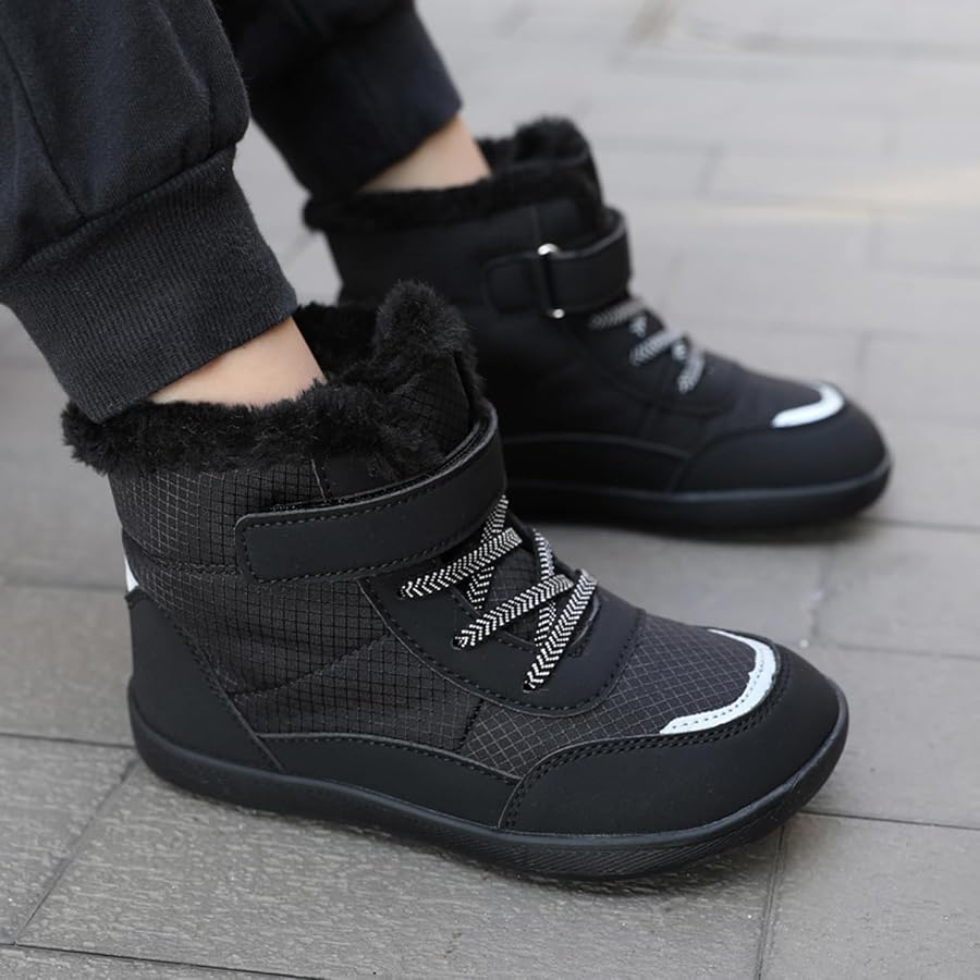 Amazon.com | Kids Barefoot Winter Boots with Wide Toe Box  display picture 1