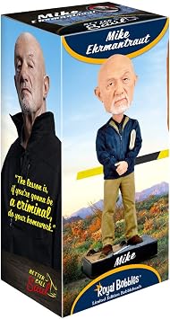 Royal Bobbles Better Call Saul Mike Ehrmantraut Collectible Bobblehead Statue