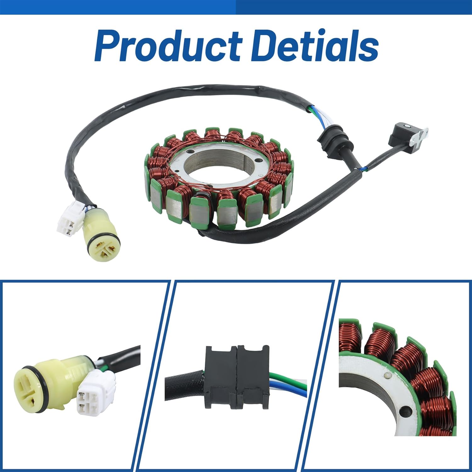 Stator Coil Replacement for Hisun UTV 500 700 Massimo Bennche 31120-004-000 31100-F39-0000