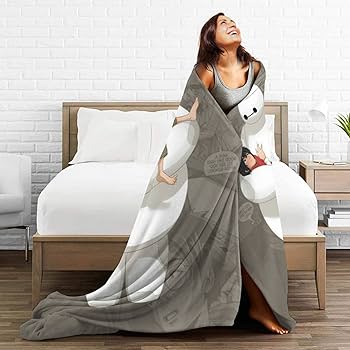 Amazon｜ベイマックス(1) アニメ 毛布 ブランケット 厚手 100