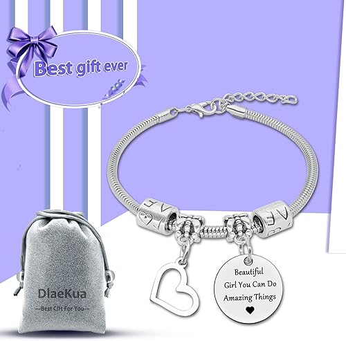 Miniatura 7 de DlaeKua Regalos inspiradores para mujer, pulsera de recuperación, regalos de aliento para mujeres, regalo de cumpleaños para regalo para hermosas