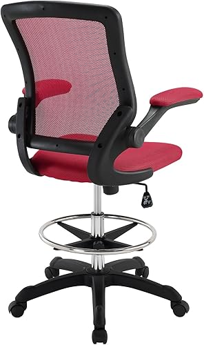 Vista 10 de Silla giratoria Modway Veer, Acero inoxidable, Azul