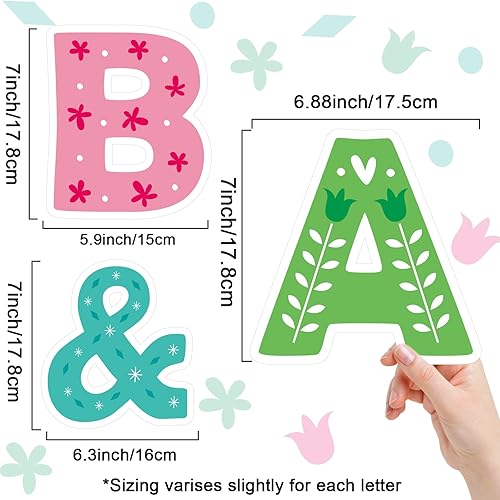 Miniatura 3 de Juego de 150 letras grandes de 7 pulgadas para tablón de anuncios de primavera, Pascua, aula, letras recortadas para tablón de anuncios, escuela en