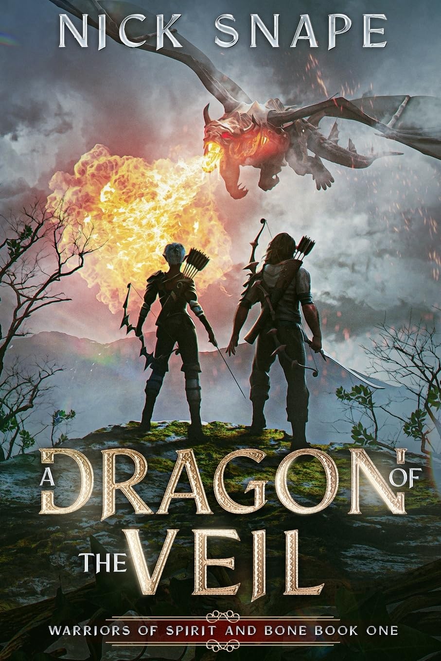 A Dragon of the Veil: A Dark Epic Fantasy: 1 (Warriors of Spirit and Bone)