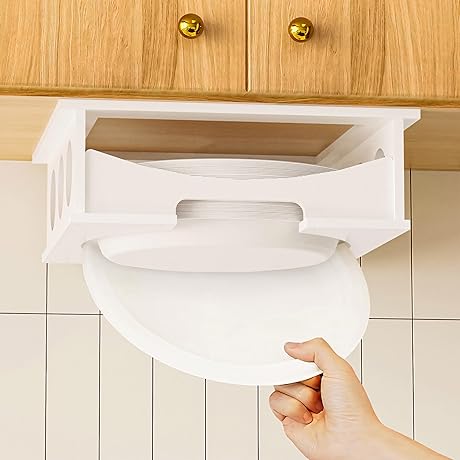 Under Shelf Paper Plate Dispenser