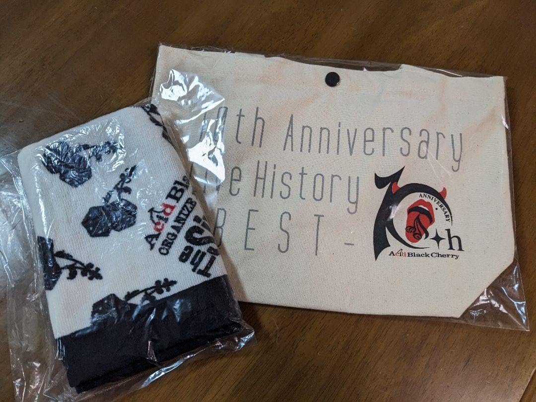 Amazon.co.jp: Acid Black Cherry 10th トートバック&SSタオル