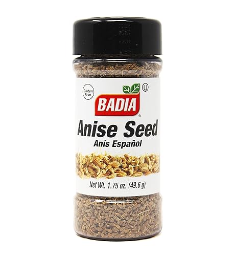 Badia Anise Seed, 1.75 oz – Whole Anise Seeds for Baking, Cooking, and Teas