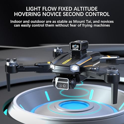 Miniatura 5 de Mini Drone Aerial Drone High-Definition Dual Camera Four Aircraft, Pressure Fixed Altitude Remote Control Long Range Aircraft Drone With Camera Toys