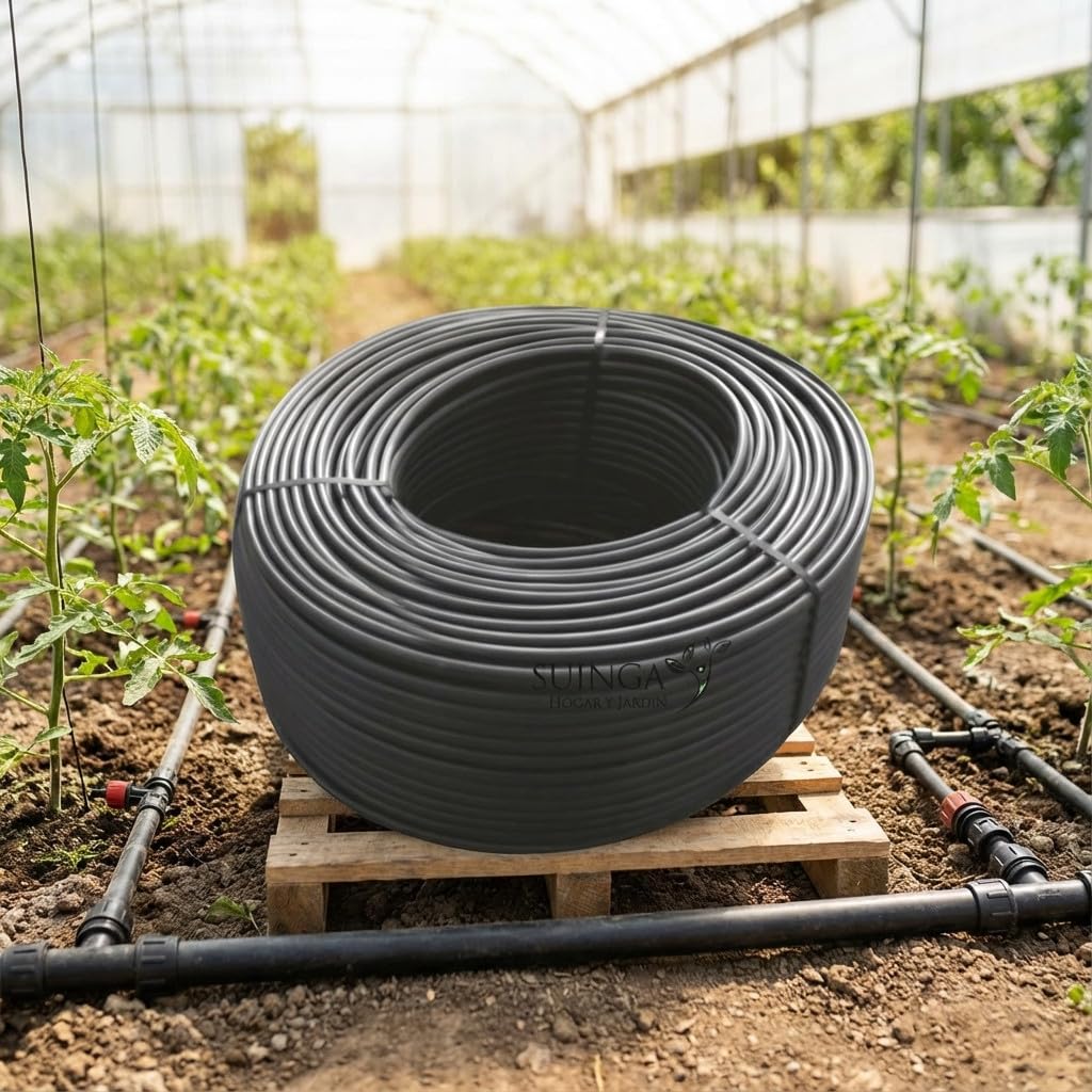 Suinga. Microtubo mando hidráulico 6x8mm. Bobina agrícola de 200 mts