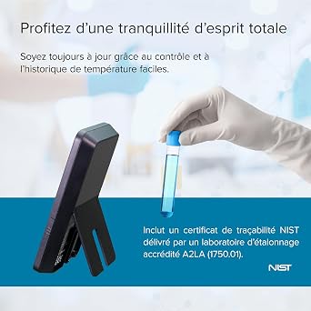 Traceable Fridge/Freezer Digital Thermometer with Bottle Probe