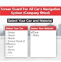 RGY Tpu Screen Guard For Car Touch Screen Navigation System All Models Company Fitted (Car Accessories) gallery image