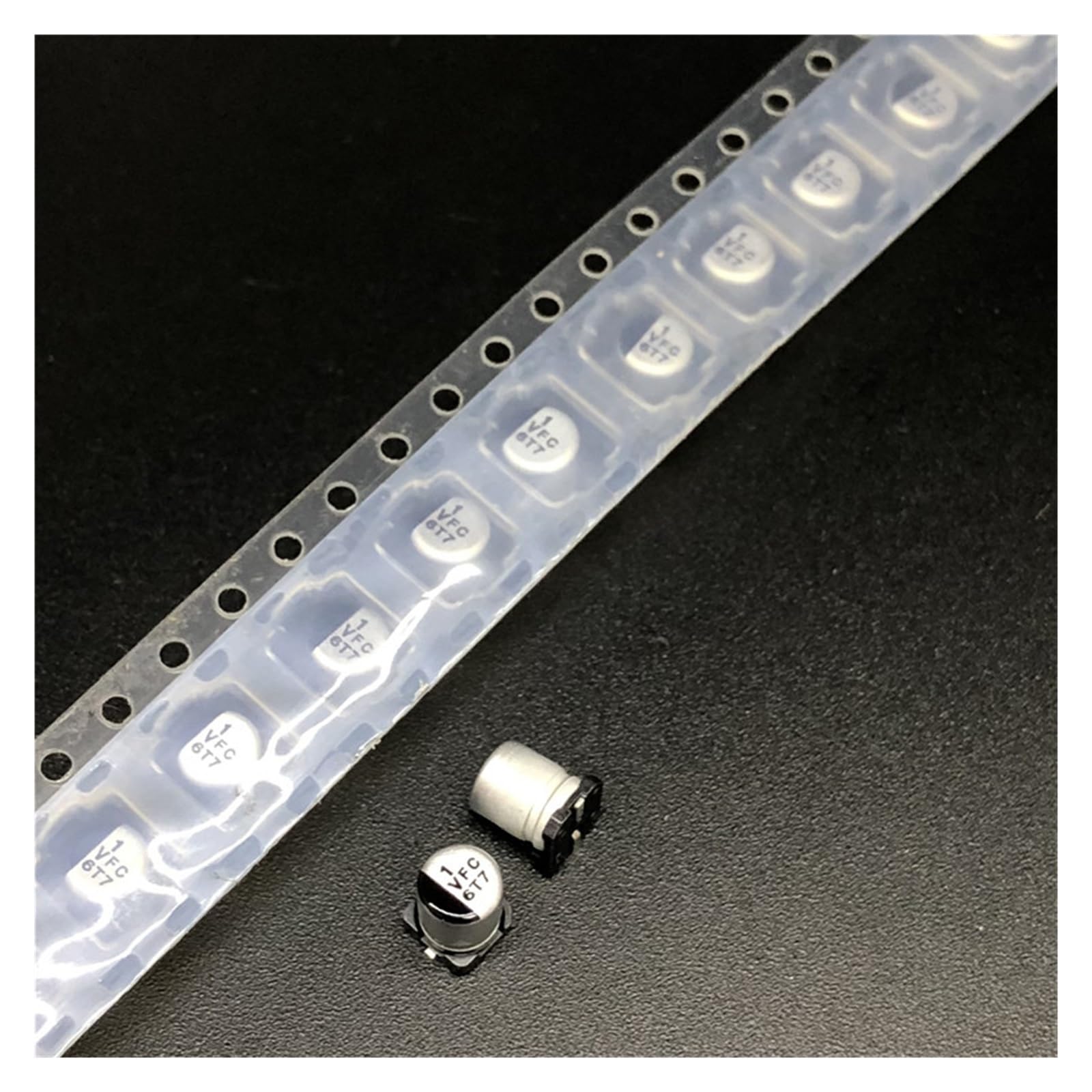 Condensateur électrolytique 1uF 35V FC miniature pour réparer vos consoles rétro