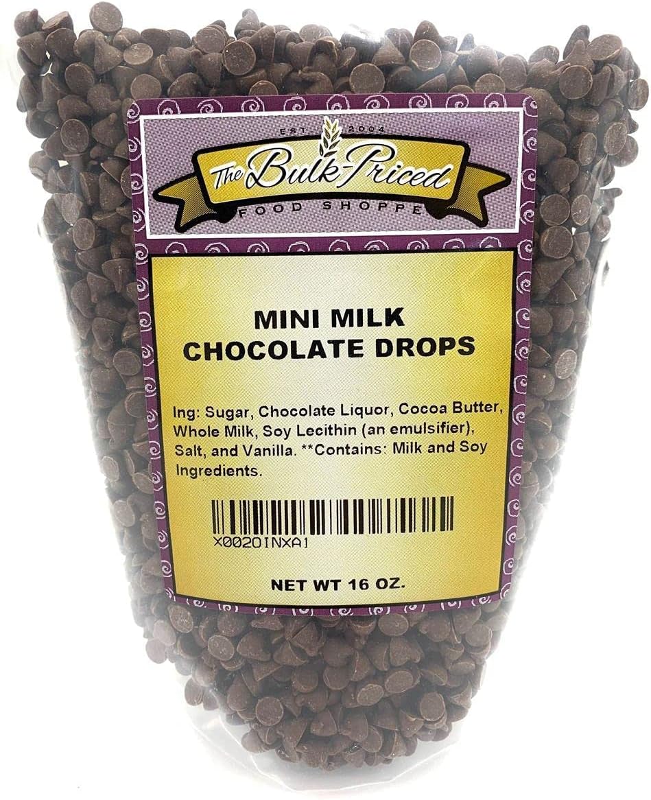 Mini Milk Chocolate Chips, Bulk Size, Baking Chips (1 lb