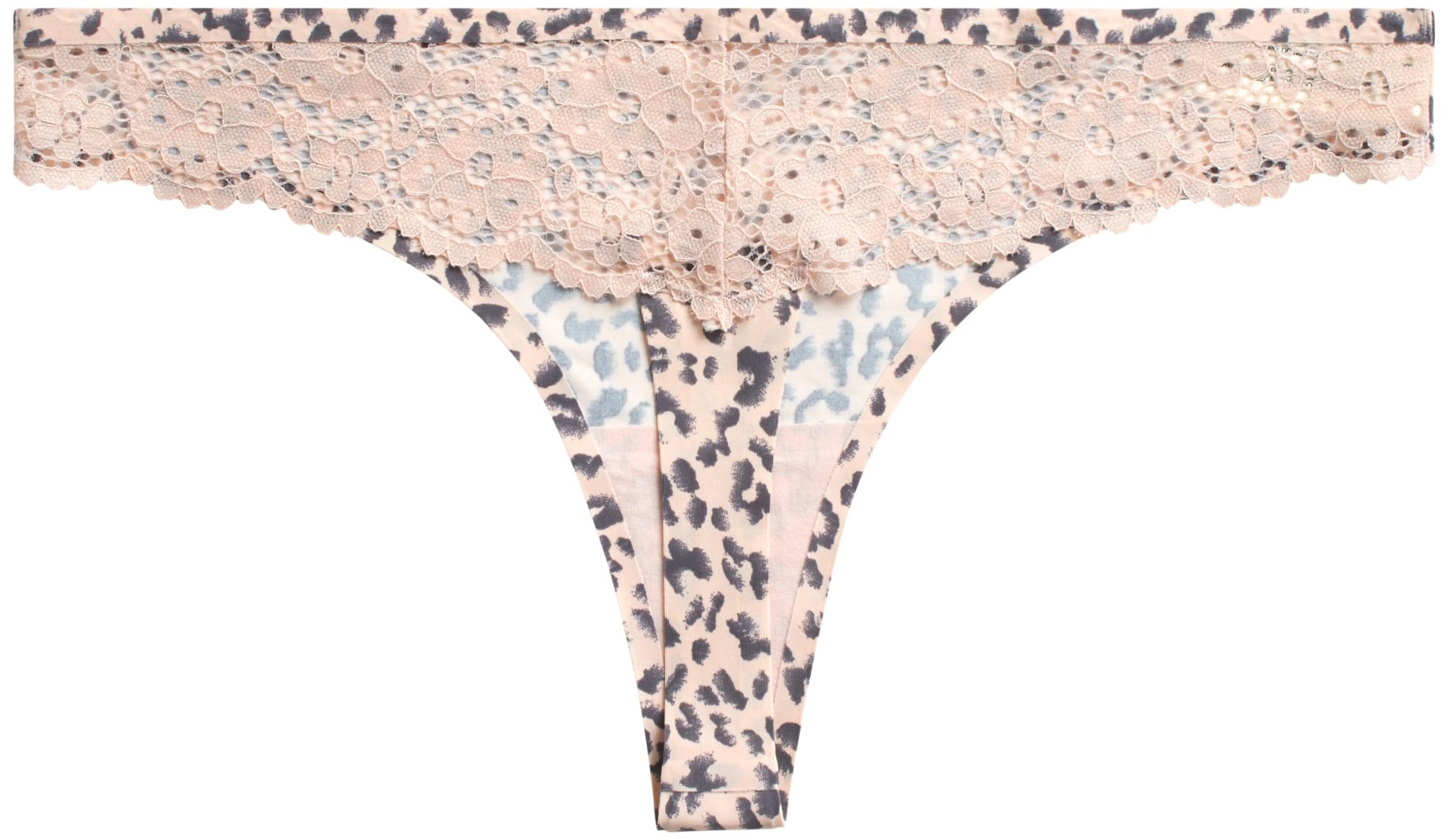 Jessica Simpson Tanga da Donna Traspirante, Mutandine da Donna, in Morbida Microfibra Elasticizzata, Tanga, Confezione da 3