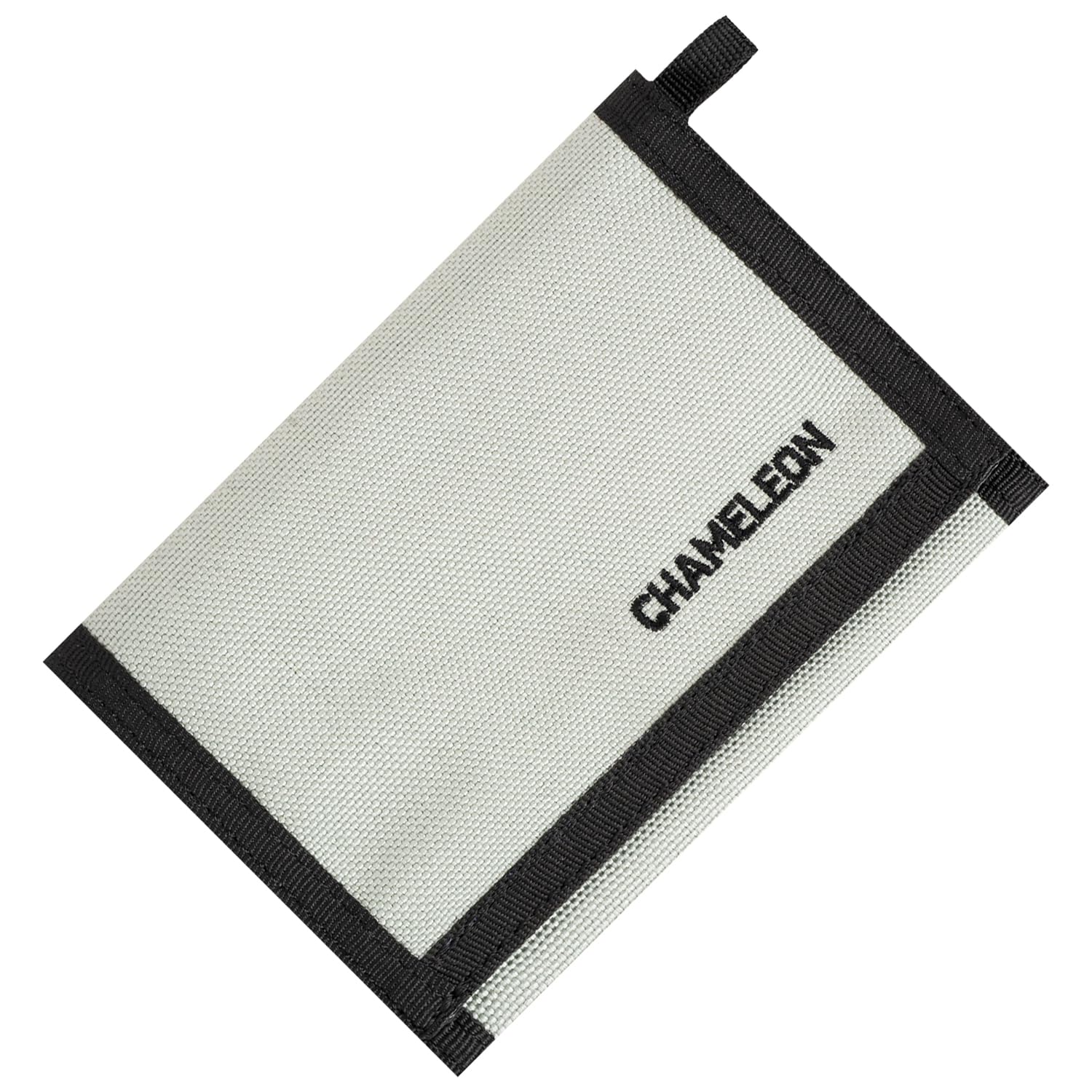 Chameleon Trifold Mens Nylon Wallet-Military Tactical Men Wallets- ID Card Holder - Canvas Thin Front Pocket Travel Wallet-Coin Zipper Pocket