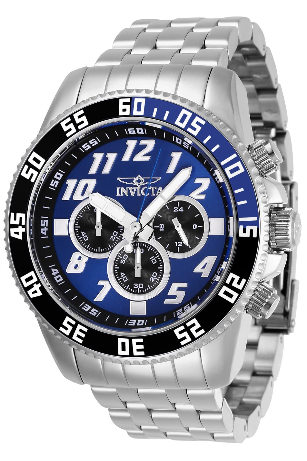 InvictaMen Pro Diver Quartz Watch, Silver, 29853