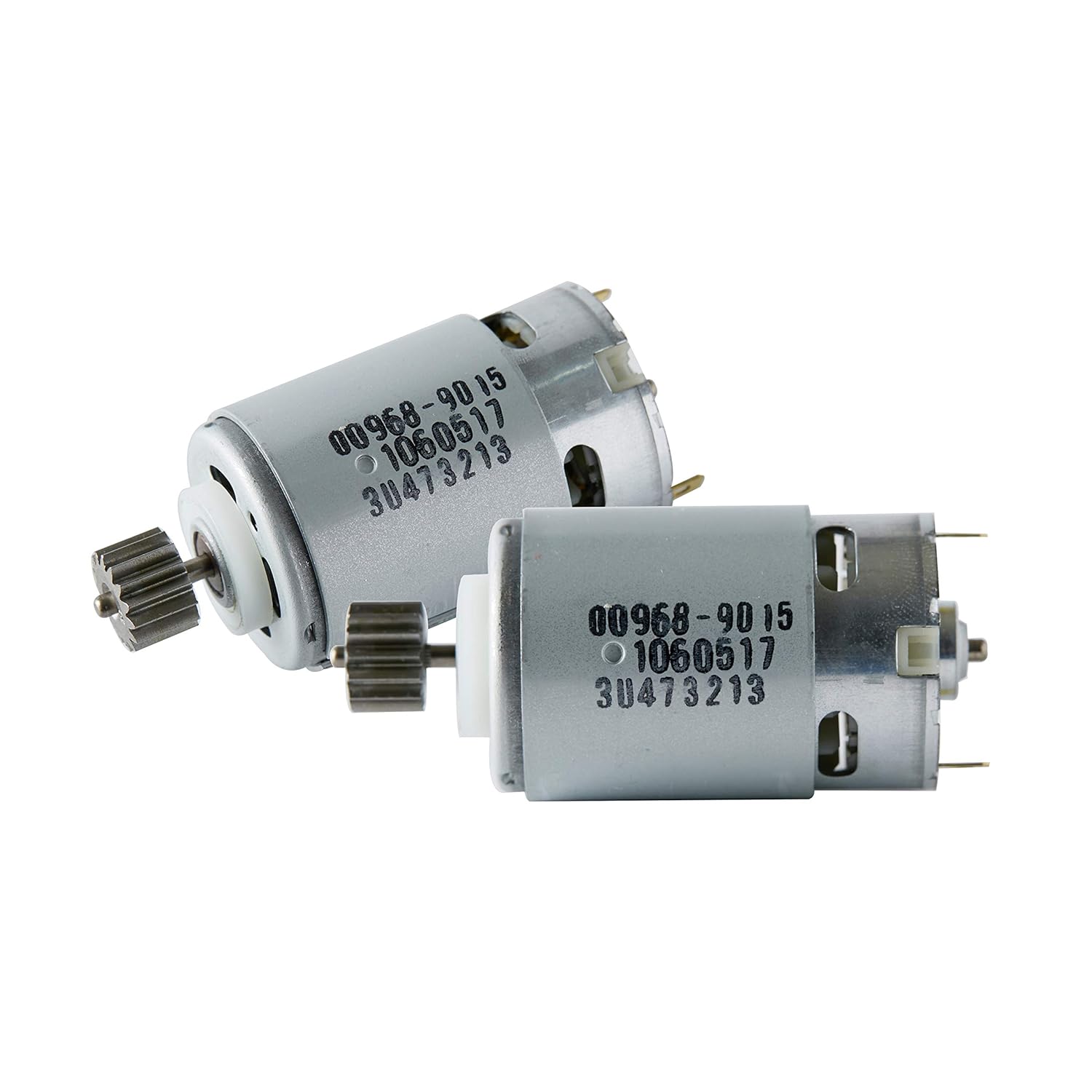 Pair of 12 Volt # 7R Motor Pinion (15T) for Fisher Price for Power Wheels Kids Ride on Car, 12V Replacement Gearbox Motor