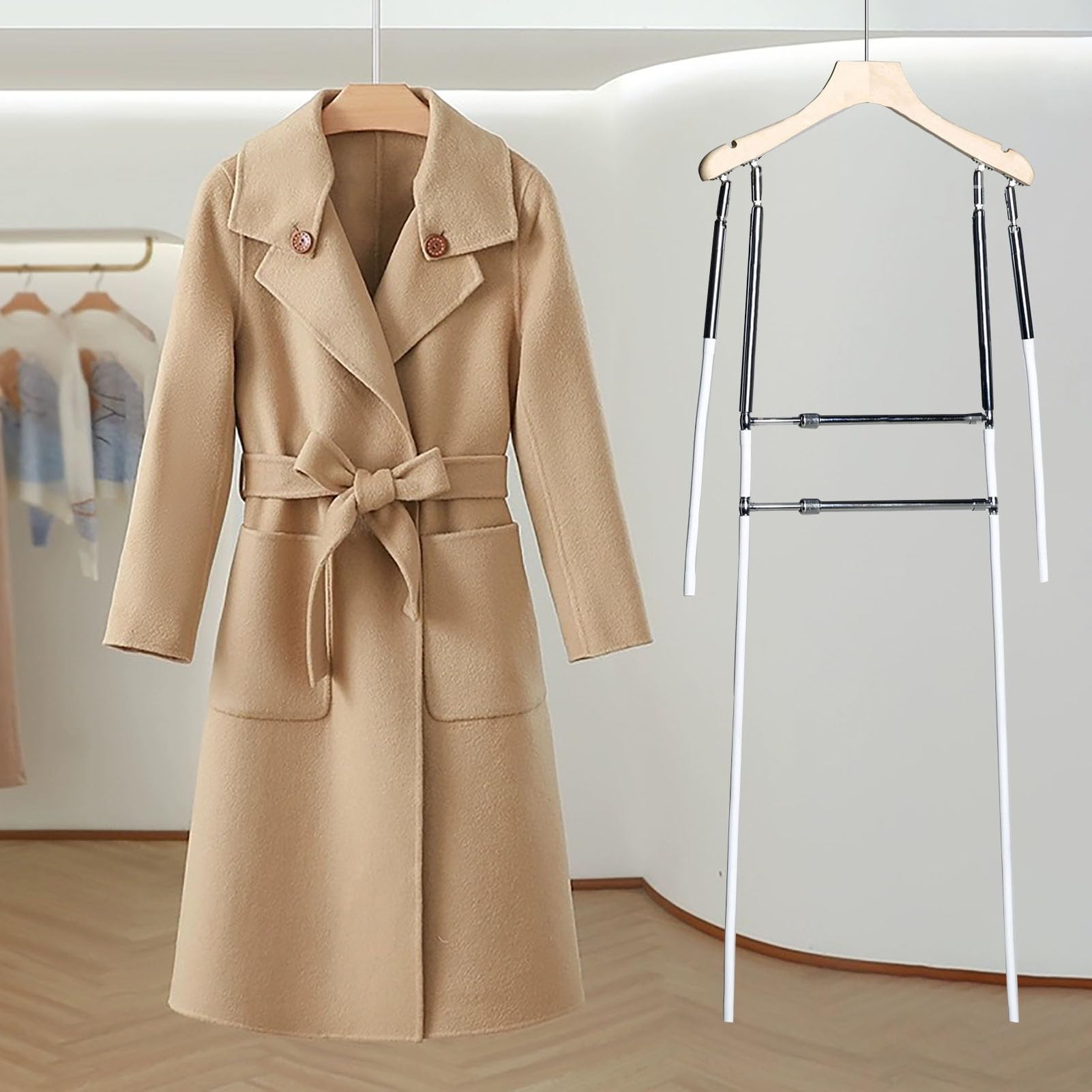 Wall Mannequin Coat Rack Wall Cloth Shop Interior: Over 8,775