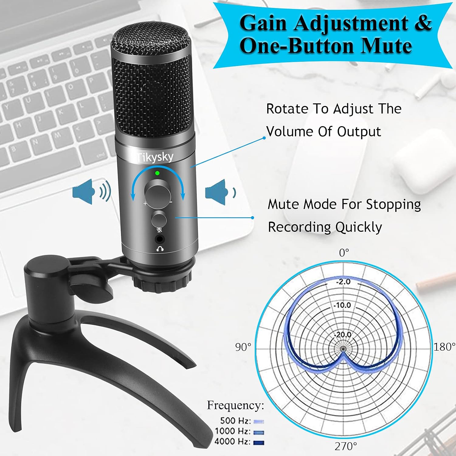 80% Off Discount USB Podcast Microphone Christmas Present Gift, Computer Microphone Condenser Gaming Microphone for Streaming YouTube Video Vocal Recording PC Mic Authentic Crazy Deals USB Podcast Microphone Christmas Present Gift, Computer Microphone Condenser Gaming Microphone for Streaming YouTube Video Vocal Recording PC Mic