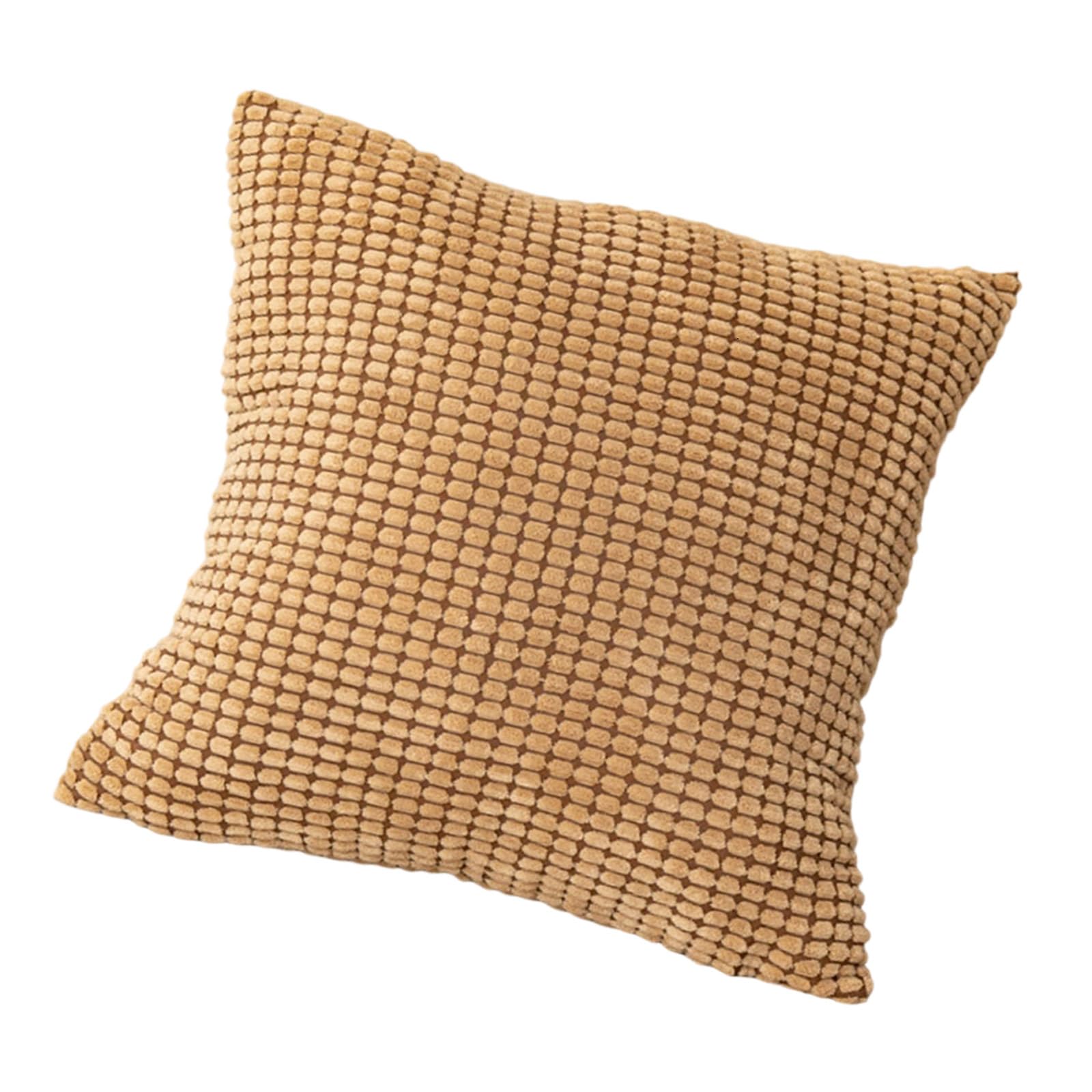 Tsophreniq Throw Pillow Slip, Soft Corn Grains Sofa Throw Pillow Covers Brightens Room Decoration for Everyone Corduroy Covers