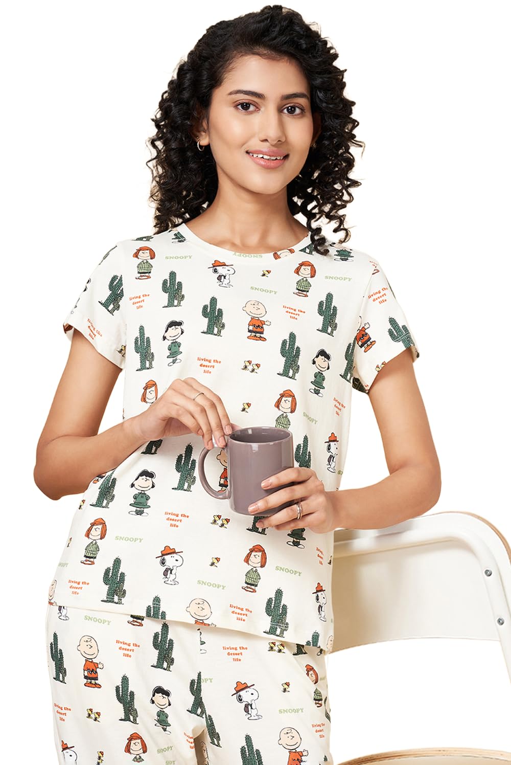 Women's Cartoon Comfort Fit Top