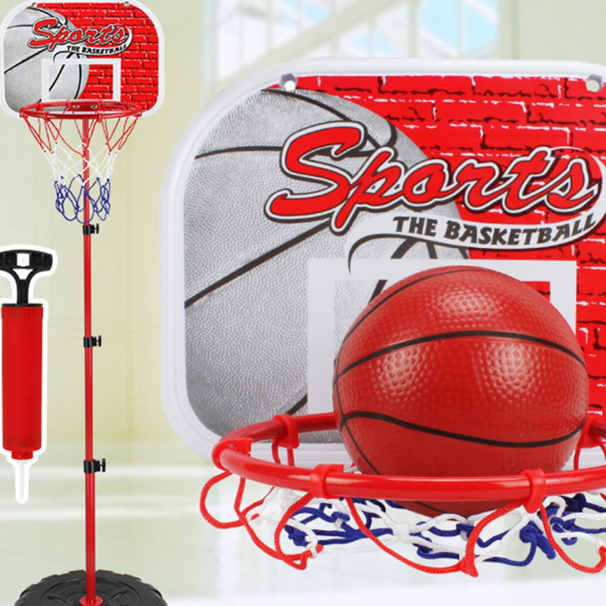 Canestro da Basket Regolabile, Gioco da Interno