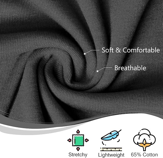 Mens Turtleneck Long Sleeve T Shirts Slim Fit Thermal Undershirt Lightweight Pullover