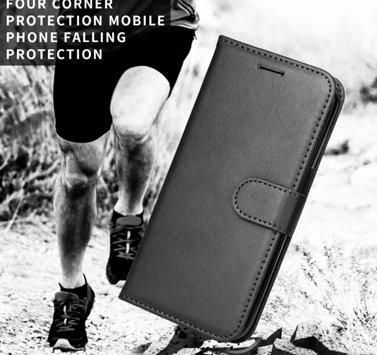 Avizar - Custodia Samsung Galaxy A20e Portacarte Funzione Supporto Rosso - ePRIC