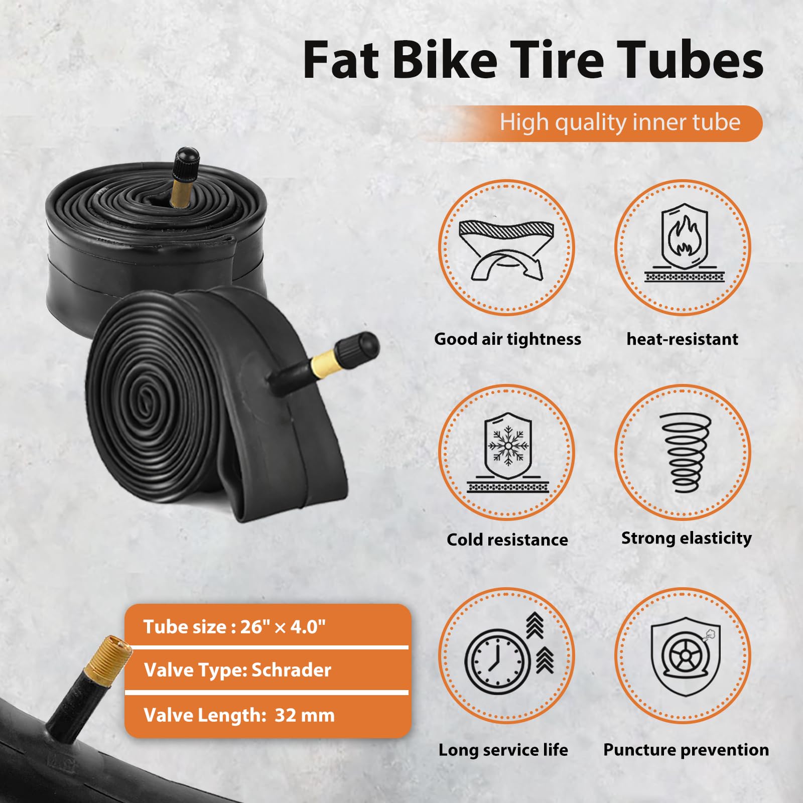 MOHEGIA Ebike Fat Tire: 20x4.0/26x4.0 Inch E-Bike Mountain Pneumatico di Ricambio Pneumatico Bicicletta Mountain Bicicletta, Ad Alte Prestazioni e All-Terrain Pieghevole Pneumatico MTB Elettrico con